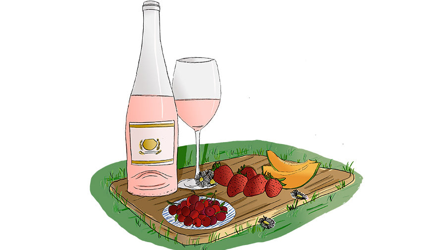 How is rosé made?