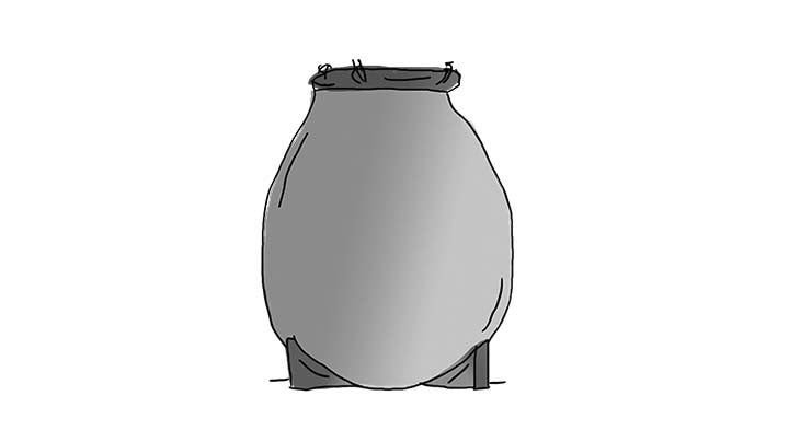 Advantages and drawbacks of concrete egg-shaped vessels