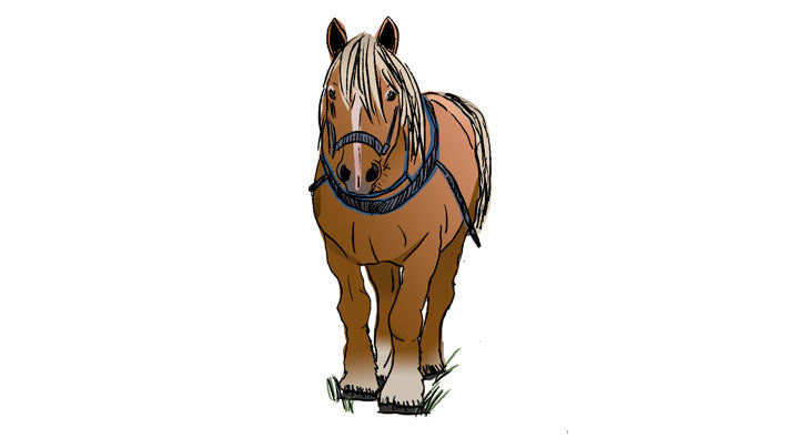 Why are some estates using horses in their vineyards?