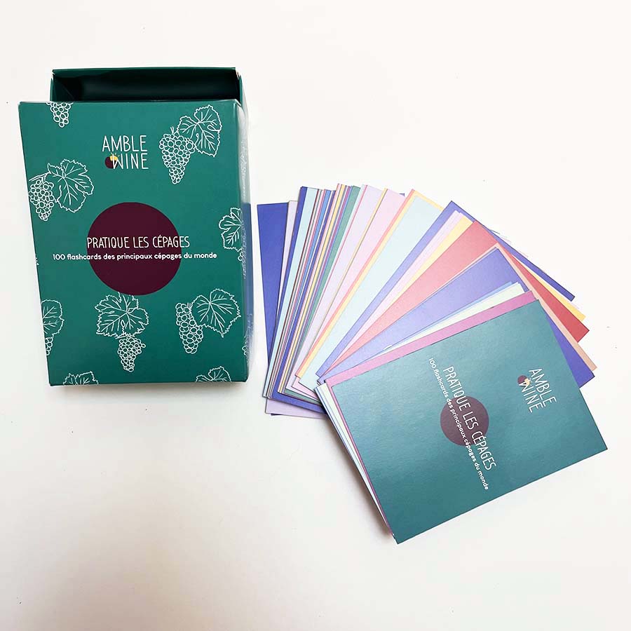 flashcards cépages du monde amble wine français