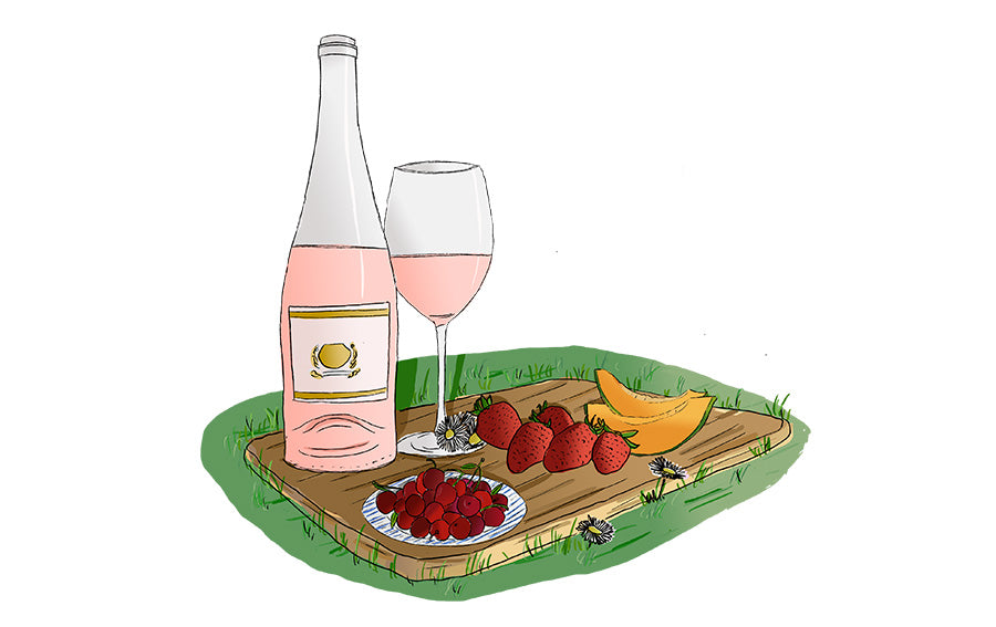How is rosé made?