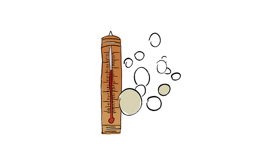 How temperature affects alcoholic fermentation in wine?